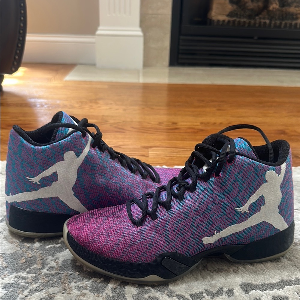 Nike Athletic Shoes - Purple and Blue Air Jordan XX9